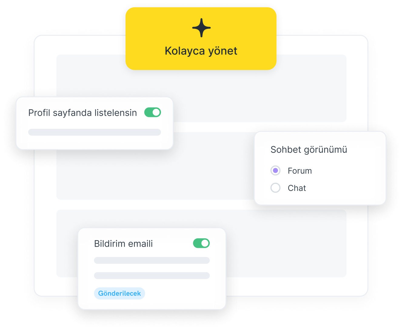 Katılım, görünürlük ve paylaşımı kontrol edin